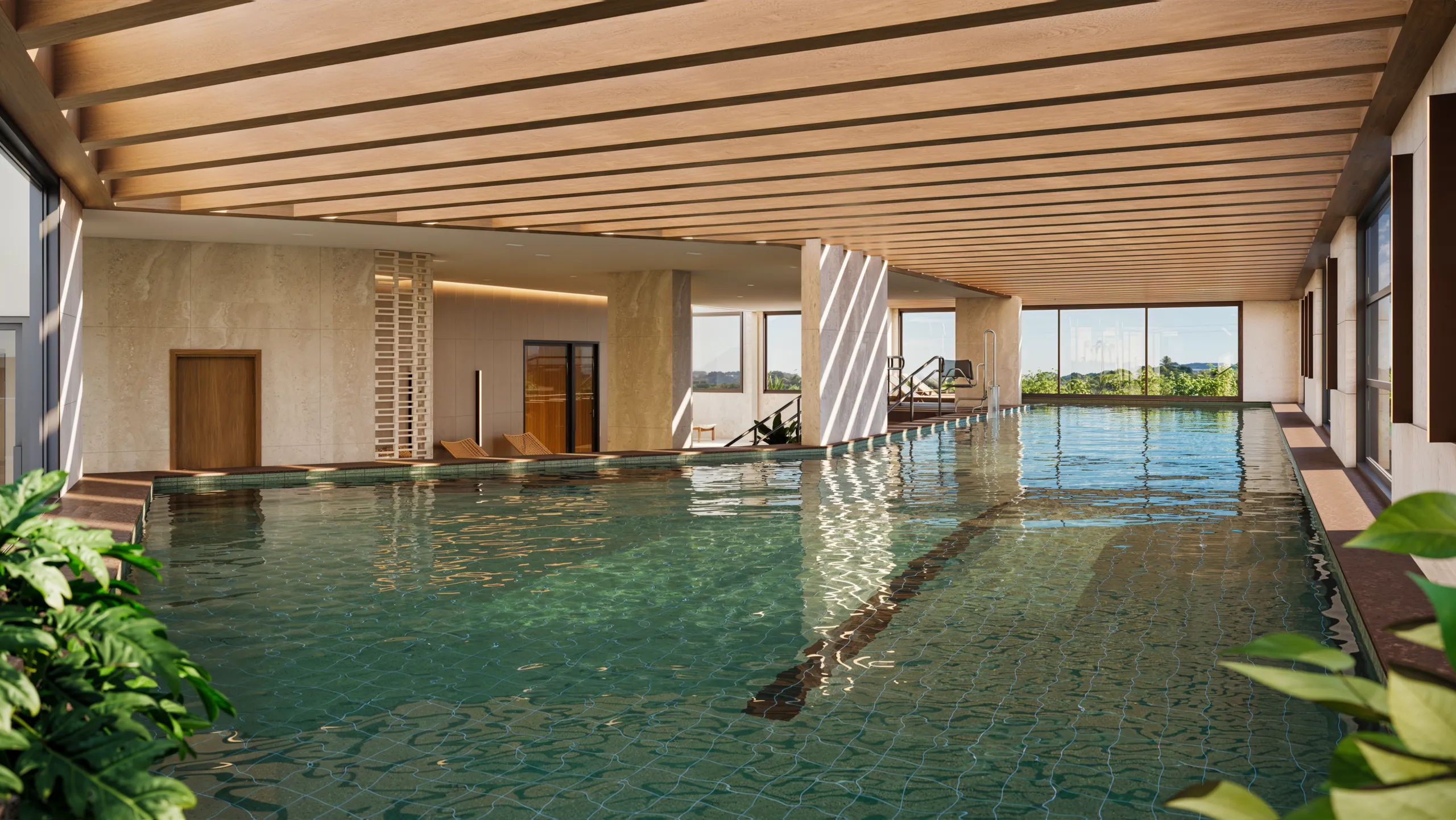 PISCINA Perspectiva artística