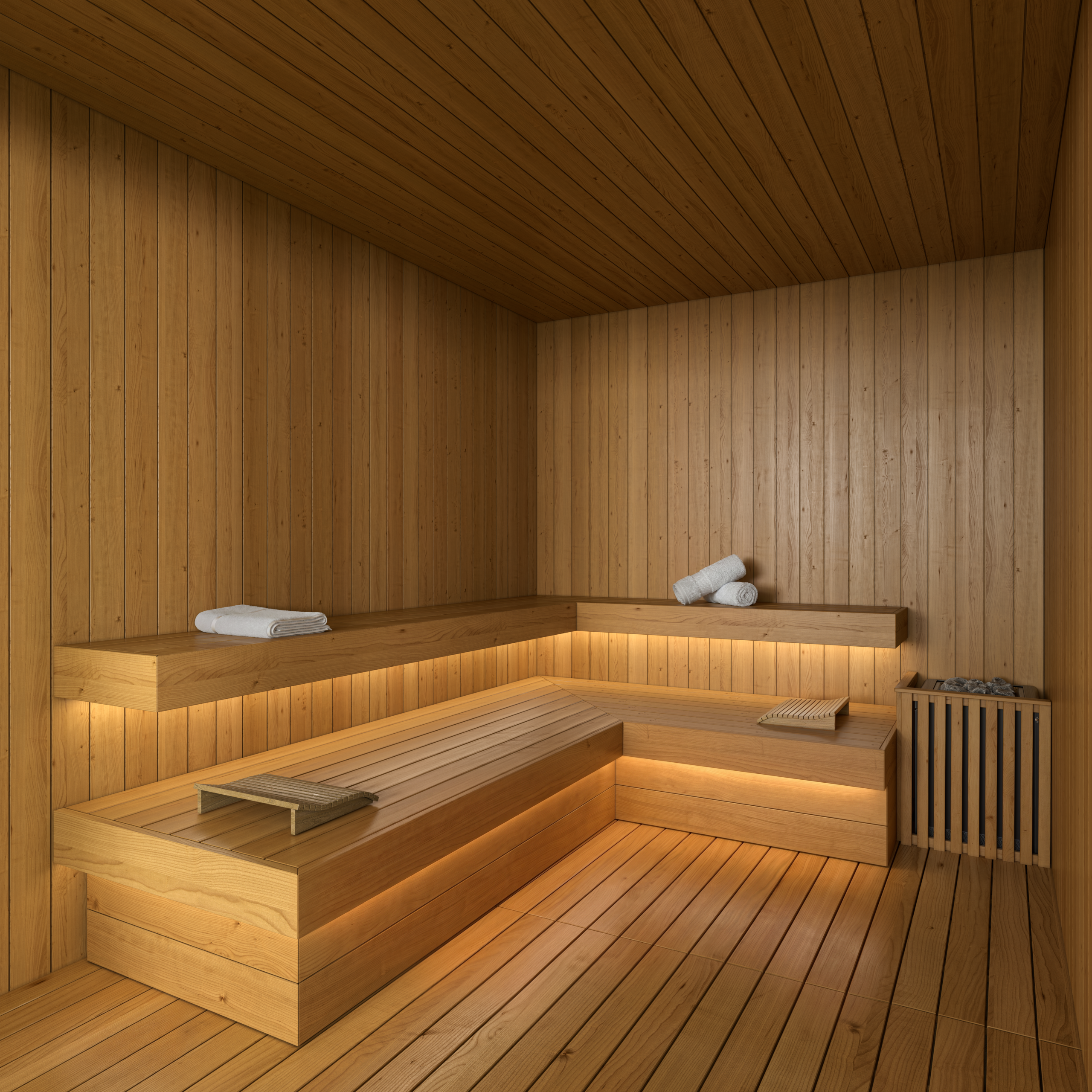 SAUNA SECA Perspectiva artística