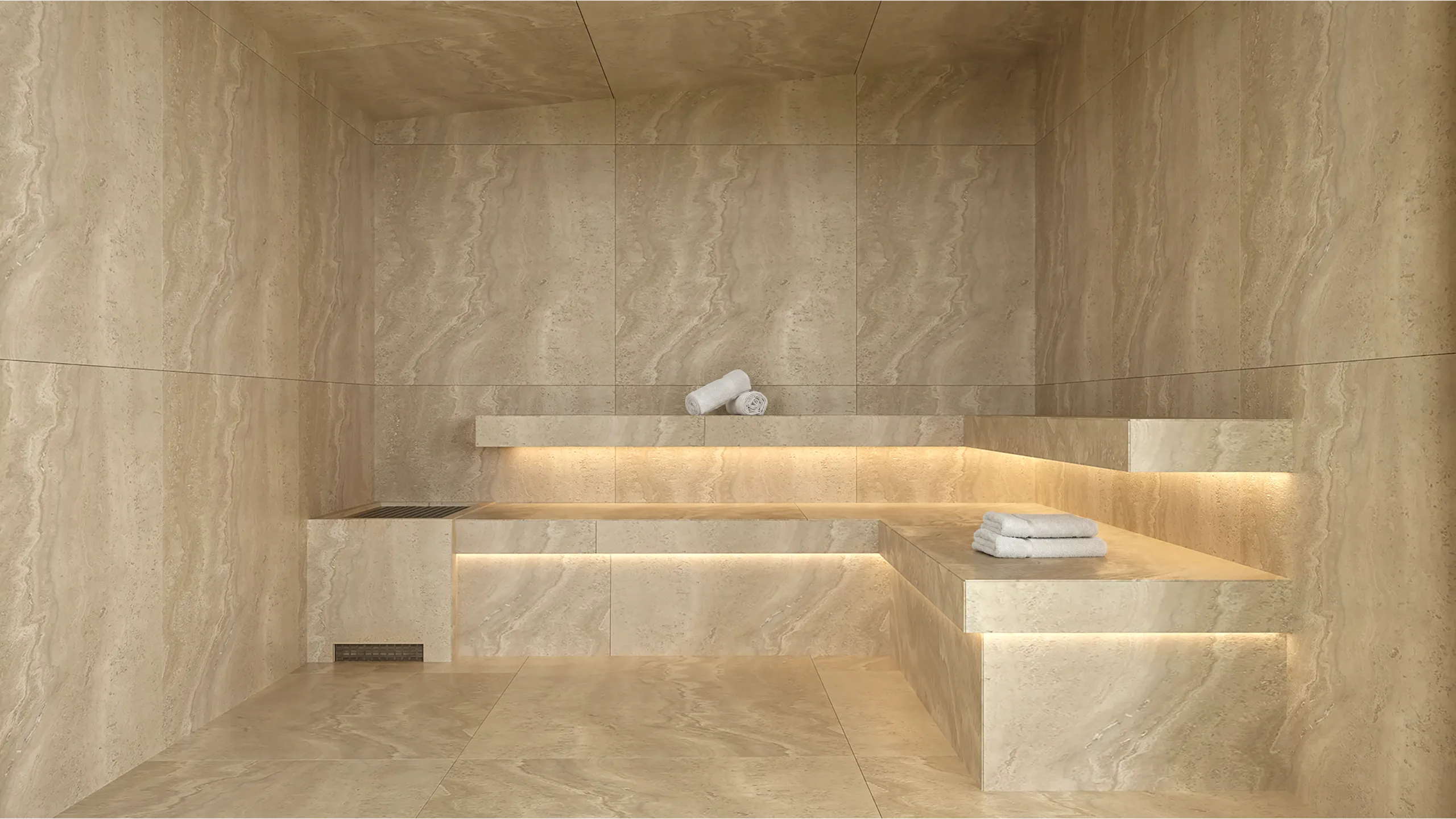 SAUNA ÚMIDA Perspectiva artística