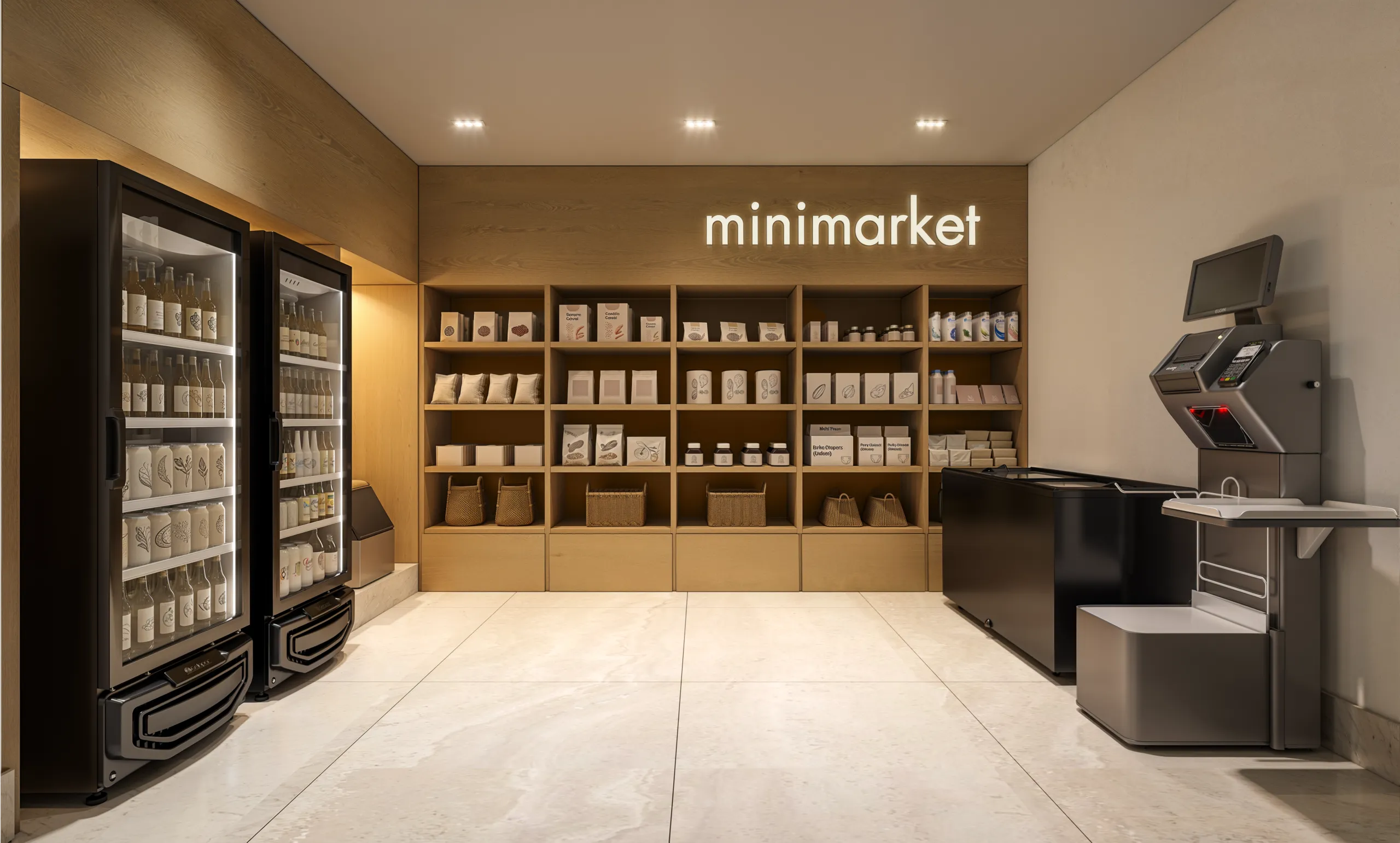 MINIMARKET Perspectiva artística